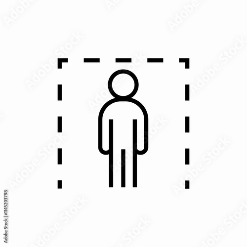 user select tool icon sign vector