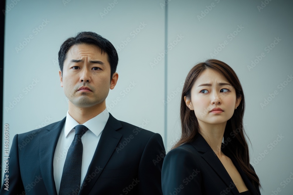 Business Professionals Expressing Disagreement with Boss: A Diverse Team in a Conflict Resolution Scenario Business Professionals Expressing Disagreement with Boss: A Diverse Team in a Conflict Resolution Scenario