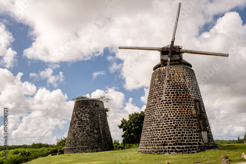 Betty's Hope Sugar Plantation Towers, Antigua