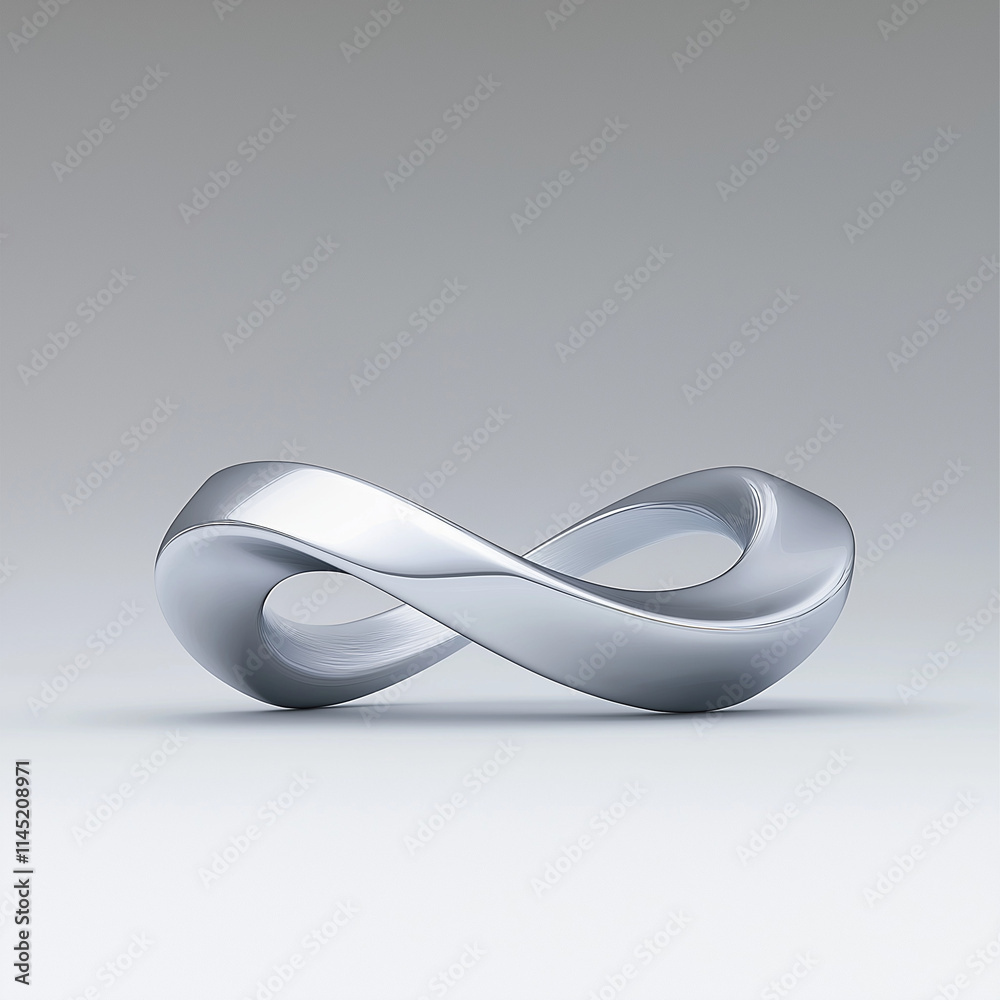 A Futuristic Oval with Sleek Anodized Tendrils