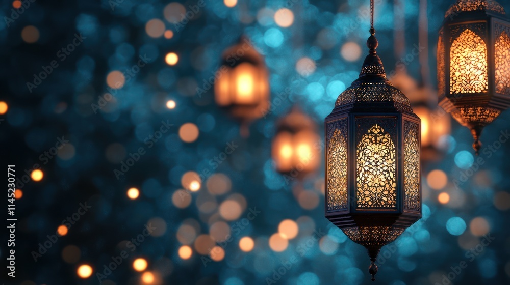 Luminous Ramadan Lanterns: Festive Lights of Celebration Luminous Ramadan Lanterns: Festive Lights of Celebration