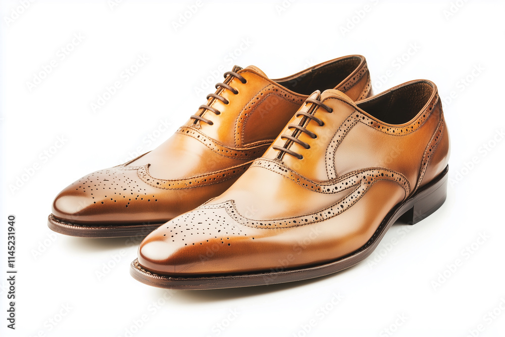 formal shoes, side view, isolated on a white background formal shoes, side view, isolated on a white background
