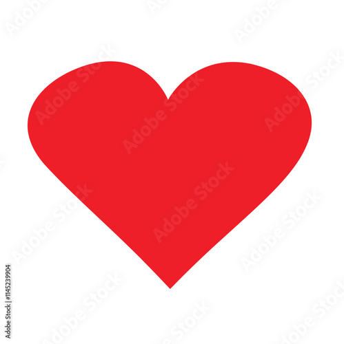 heart in red colour,heart icons,love heart. vector illustration