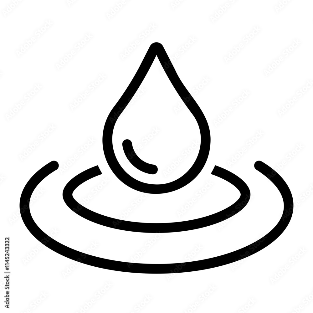 droplet line icon droplet line icon