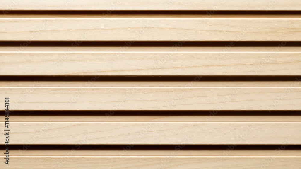 Light Wooden Plank Wall with Smooth Horizontal Lines and Texture Light Wooden Plank Wall with Smooth Horizontal Lines and Texture