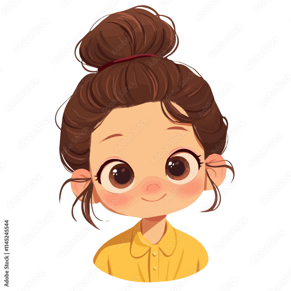 High Top Knot – Trendy and Sophisticated Bun Hairstyle, Digital Hair Art and Vector Illustration
High Top Knot – Trendy and Sophisticated Bun Hairstyle, Digital Hair Art and Vector Illustration