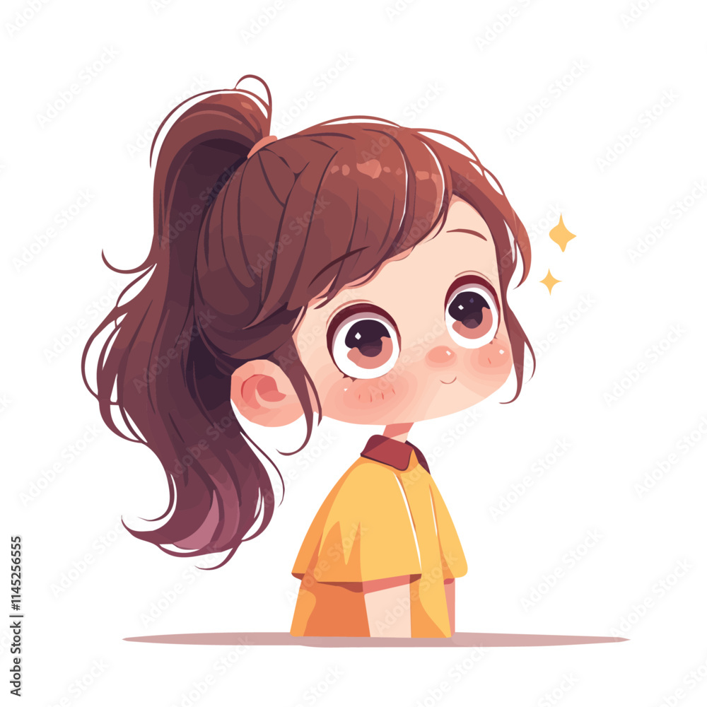 Wavy High Ponytail Hairstyle – A Stunning Vector Illustration for Modern Hair Design and Beauty
Wavy High Ponytail Hairstyle – A Stunning Vector Illustration for Modern Hair Design and Beauty