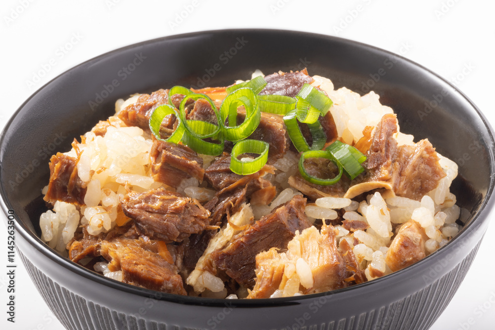 チャーシュー炊き込みごはん チャーシュー炊き込みごはん