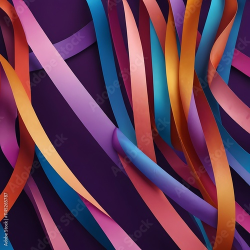 Wallpaper Mural abstract colorful background Torontodigital.ca