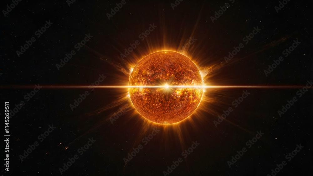sun in space sun in space