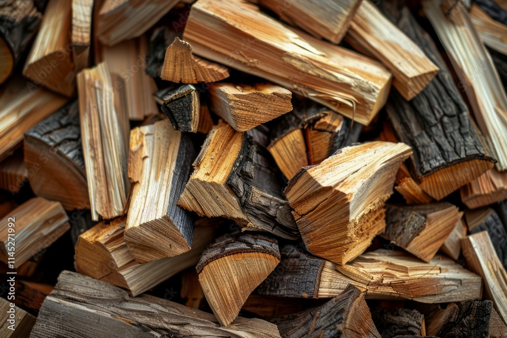 Photo of Big stack of chopped firewood outdoors. Background texture for backdrops or mapping Photo of Big stack of chopped firewood outdoors. Background texture for backdrops or mapping
