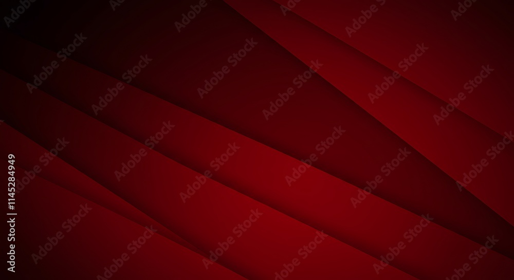 Red dark burgundy abstract geometric layered diagonal lines shadows gradient. Red dark burgundy abstract geometric layered diagonal lines shadows gradient.