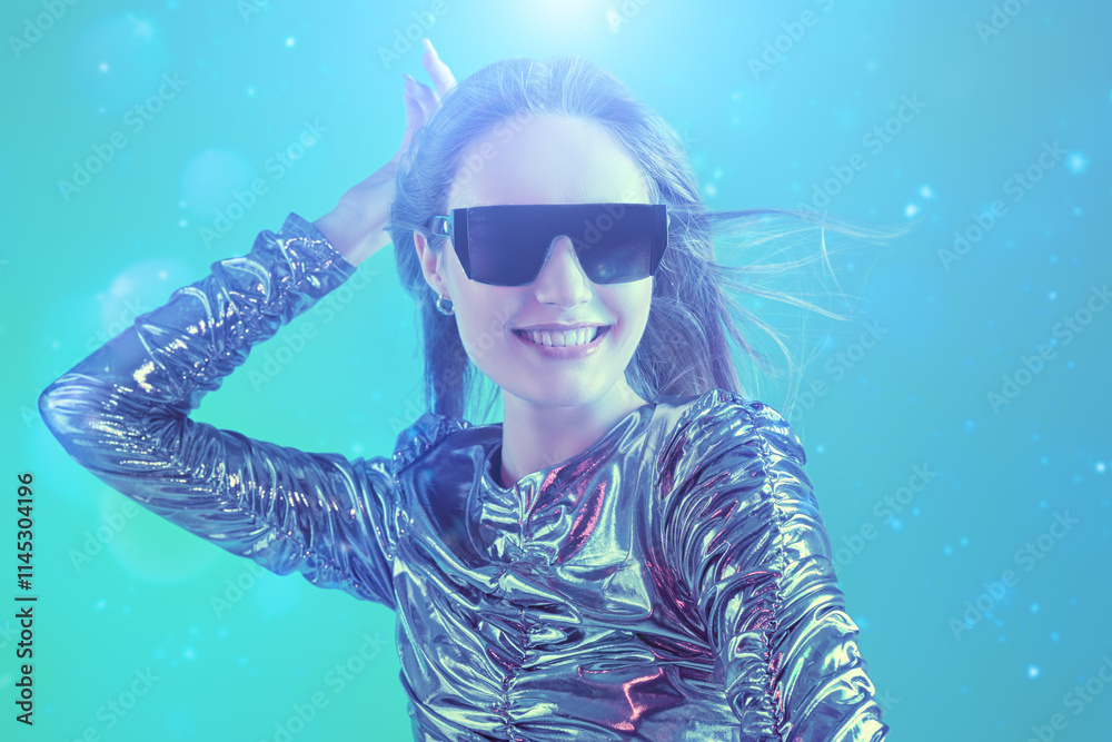 sparkly party look