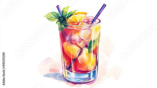 healthy fresh mojito drink