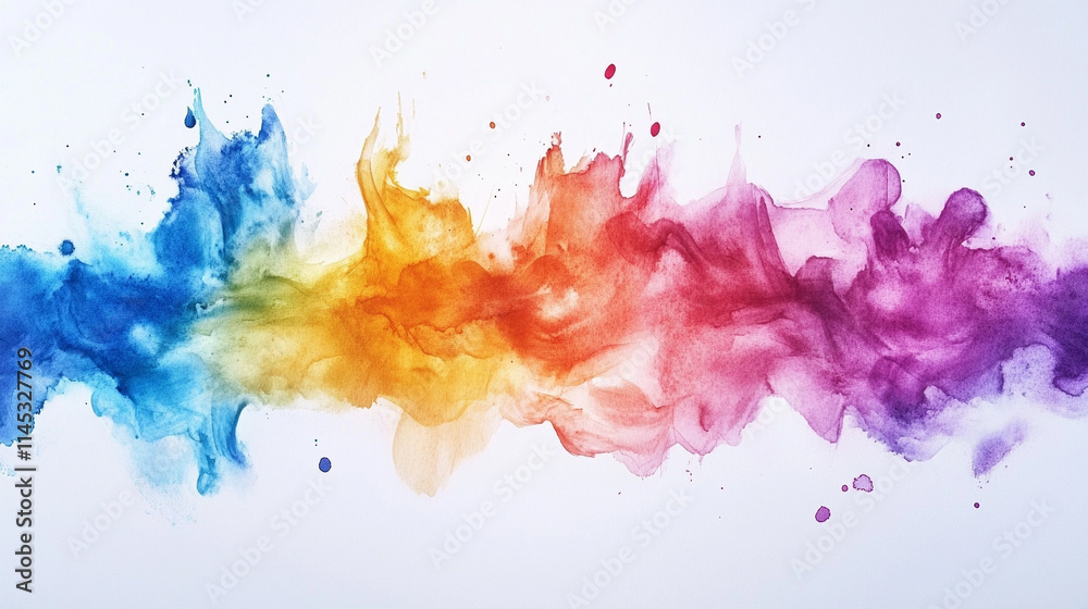 vibrant abstract watercolor drawing symbolizing chaos, featuring bold splashes of color on paper. The image evokes a sense of confusion, energy, and the unpredictable nature of life vibrant abstract watercolor drawing symbolizing chaos, featuring bold splashes of color on paper. The image evokes a sense of confusion, energy, and the unpredictable nature of life