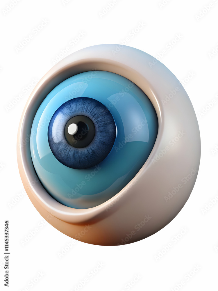 Close Up of Leader's Visionary Eye Symbolizing Future Goals and Empowerment Close Up of Leader's Visionary Eye Symbolizing Future Goals and Empowerment