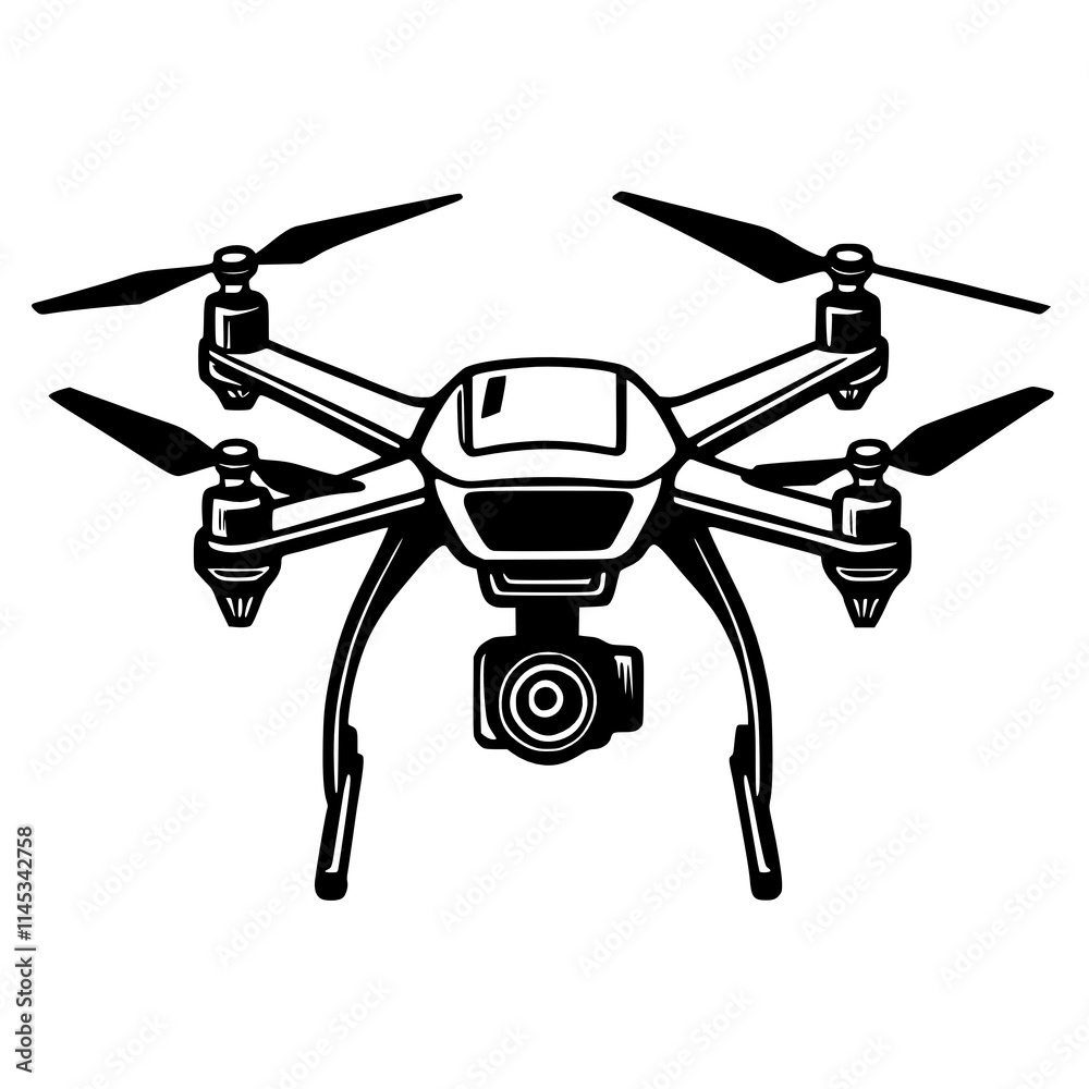 drone technology isolated icon illustration design drone technology isolated icon illustration design
