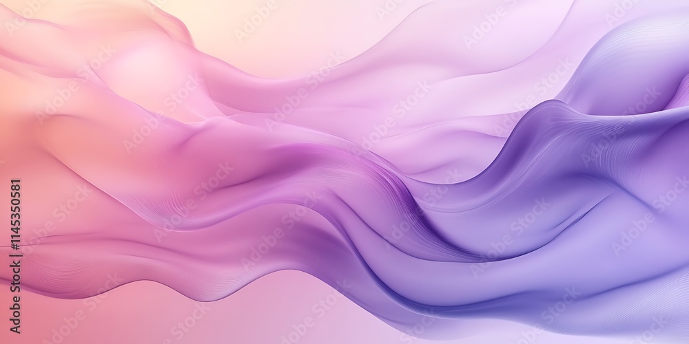 Fototapeta premium Abstract Pink and Purple Wave Abstract Background