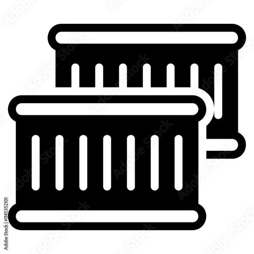 Container glyph icon