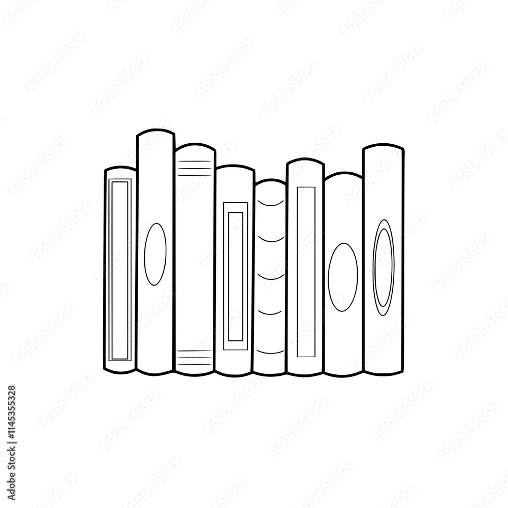 3d render of a stack of books 3d render of a stack of books