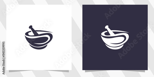Traditional herbal medicine logo design