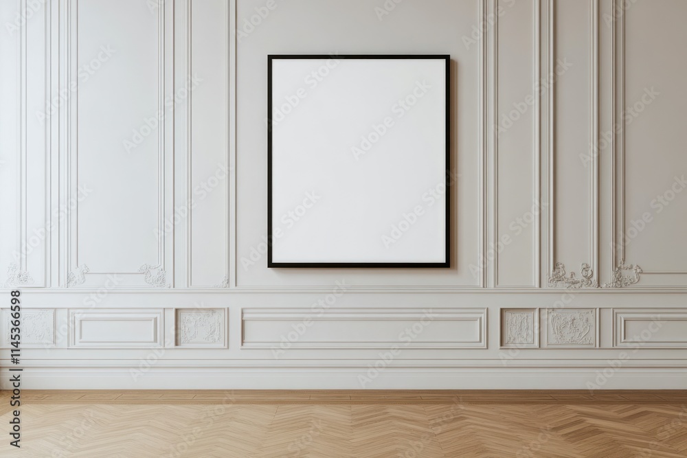 Blank Canvas in a Classic Interior