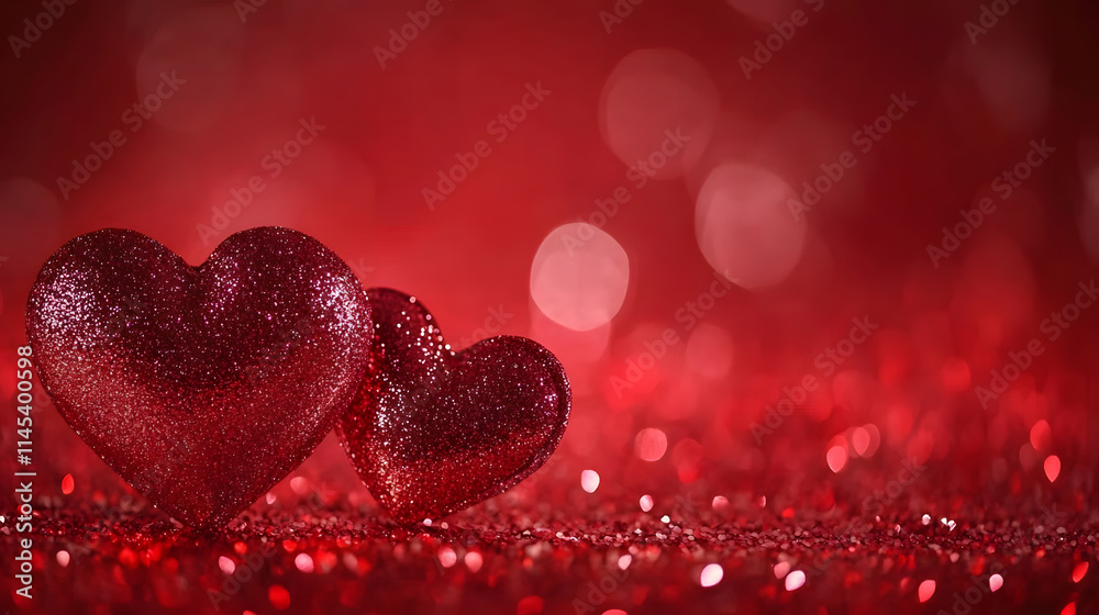 valentine background with two hearts valentine background with two hearts