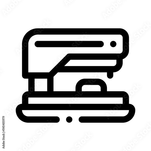 stapler line icon