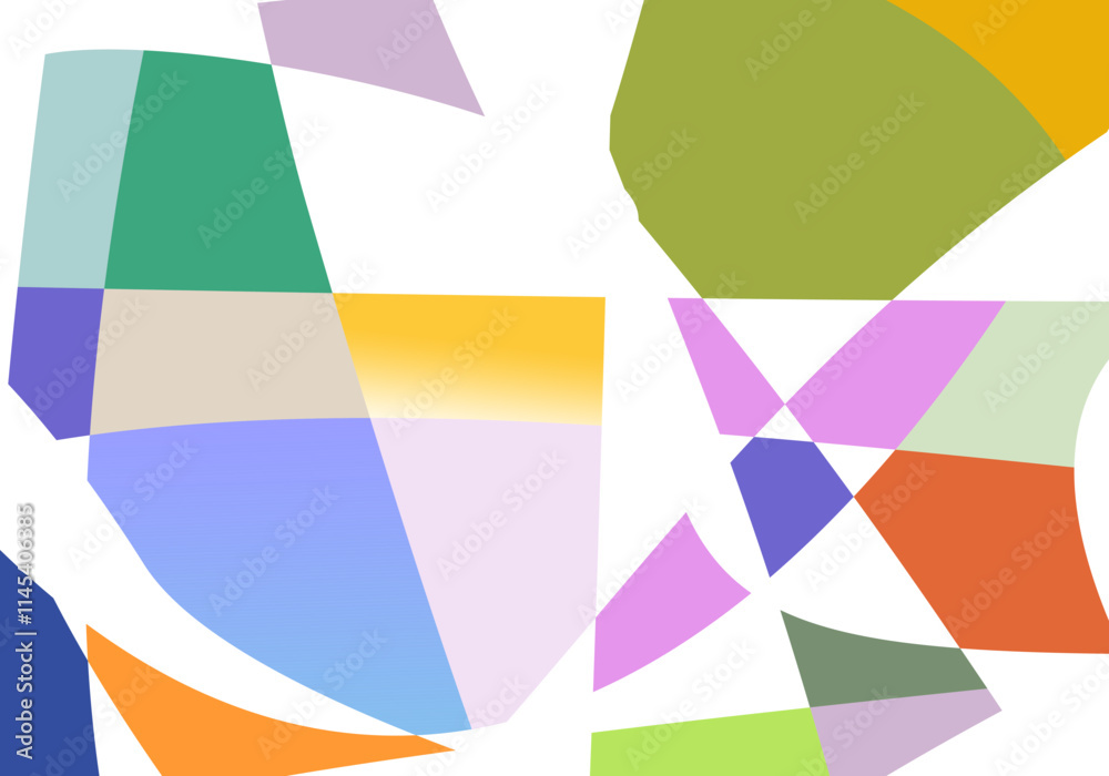 Obraz premium Abstract geometric art design. 