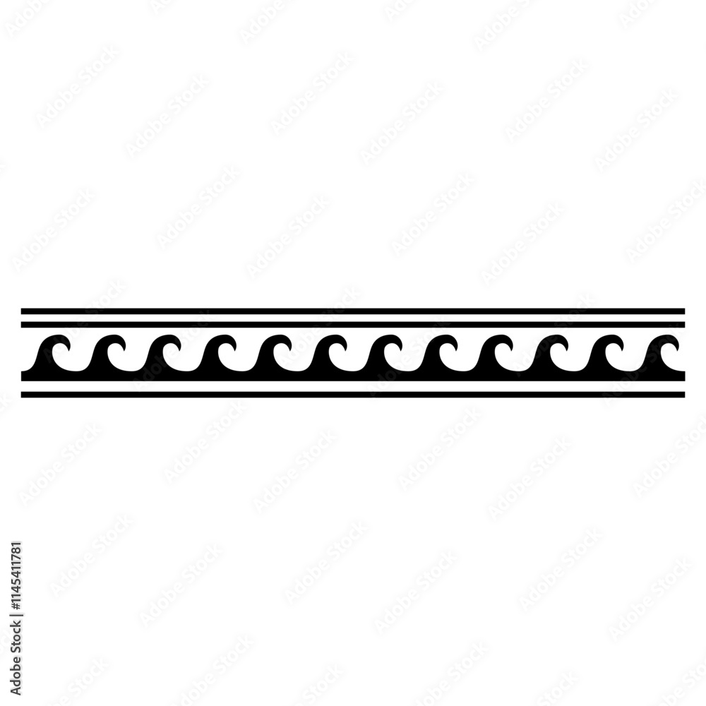 traditional ancient greek border element traditional ancient greek border element