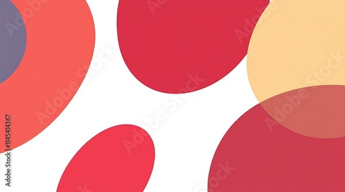 red and white background