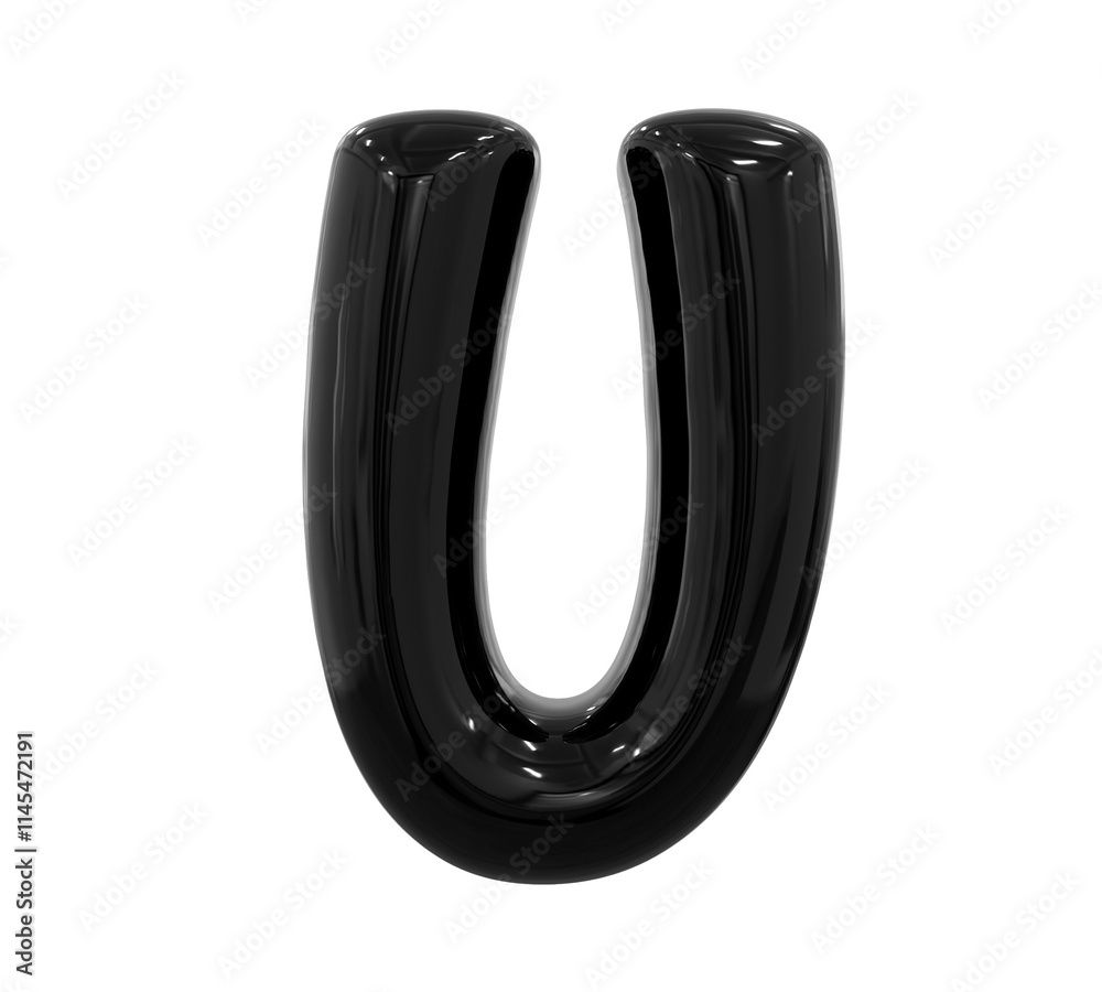 Black Letter U Black Letter U