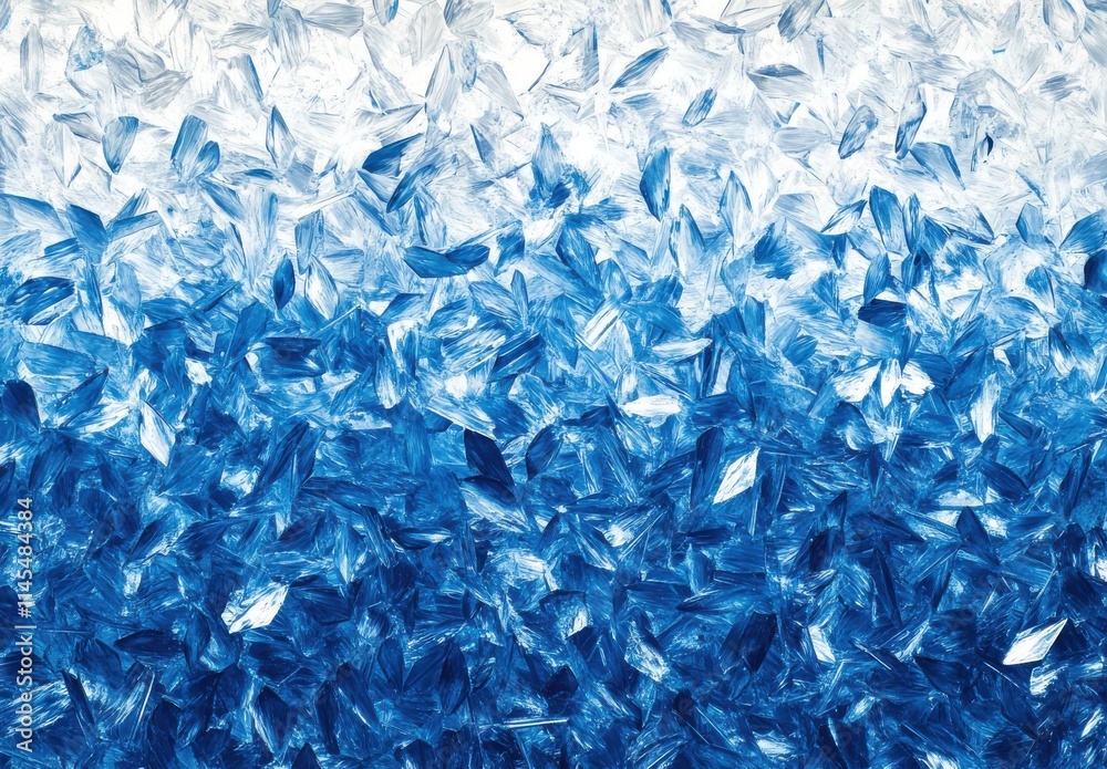 Abstract Blue and White Background with Shimmering Ice-like Fragments Creating a Textured Pattern for Artistic and Creative Use in Digital Designs Abstract Blue and White Background with Shimmering Ice-like Fragments Creating a Textured Pattern for Artistic and Creative Use in Digital Designs