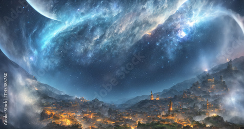 planet and space