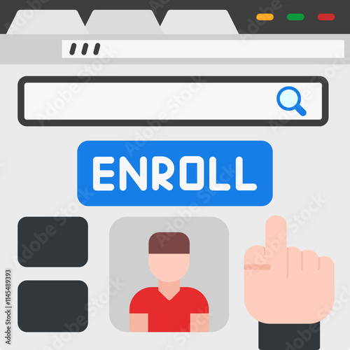 Enroll Icon