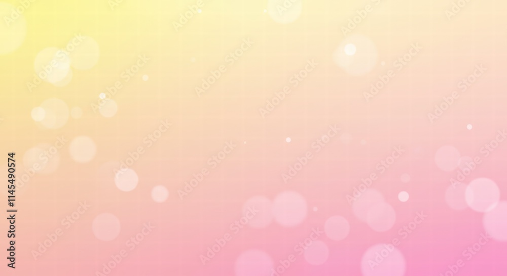 Pastel Dream: Soft, dreamy background with delicate bokeh effect in pastel pink and yellow hues. Perfect for feminine designs, presentations, or websites. Pastel Dream: Soft, dreamy background with delicate bokeh effect in pastel pink and yellow hues. Perfect for feminine designs, presentations, or websites.