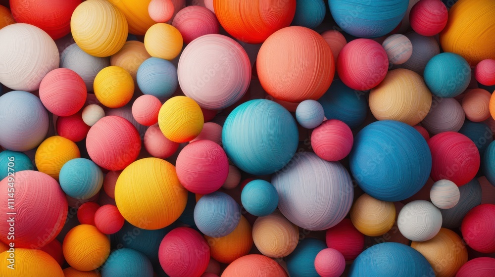 Vibrant Colorful Sphere Abstract Background Vibrant Colorful Sphere Abstract Background