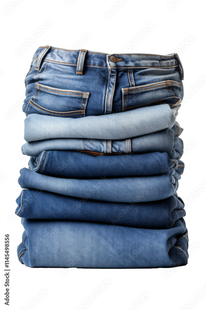 Stack of Denim Jeans Blue Jean Clothing Apparel Fashion Style Stack of Denim Jeans Blue Jean Clothing Apparel Fashion Style