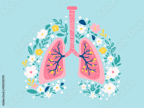  illustration After a few weeks of quitting smoking, our lungs begin to regenerate, our physical condition improves, and we gain more energy and vigor for everyday challenges