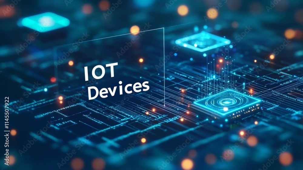 Sleek Modern Banner Design for PowerPoint Presentation on IoT Devices Sleek Modern Banner Design for PowerPoint Presentation on IoT Devices