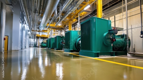 Green Industrial Facility with Geothermal Energy Systems