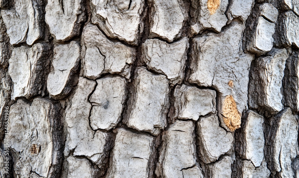 Close-up of textured tree bark with cracks and crevices. (1) Close-up of textured tree bark with cracks and crevices. (1)
