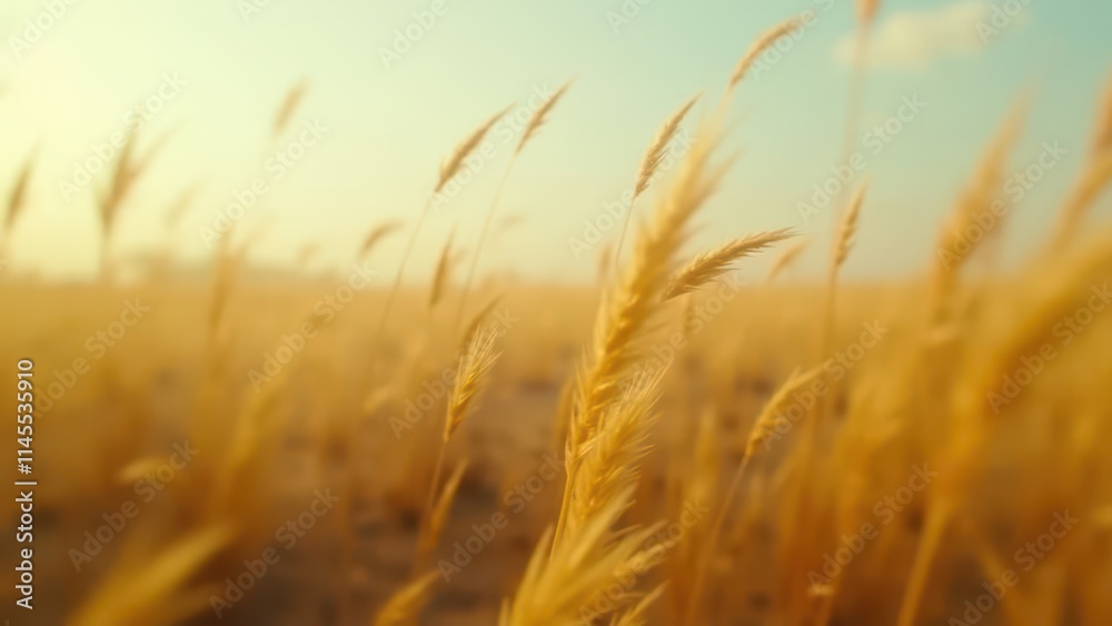 Golden Wheat Field in the Sunlight Breathing Serenity and Natural Beauty
Golden Wheat Field in the Sunlight Breathing Serenity and Natural Beauty