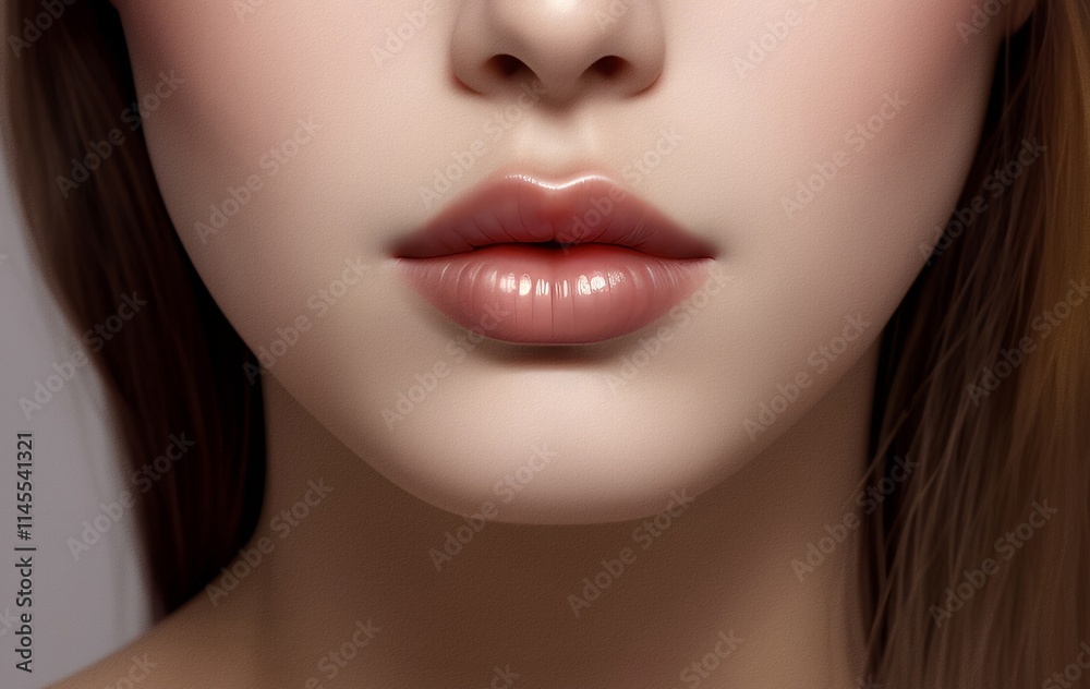 Close up of woman mouth with red lip. Mouth sexy model. Sexy mouth. Plump lip. lips kissed, isolated on white background. Close up of woman mouth with red lip. Mouth sexy model. Sexy mouth. Plump lip. lips kissed, isolated on white background.
