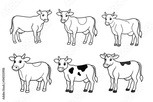 farm animals collection