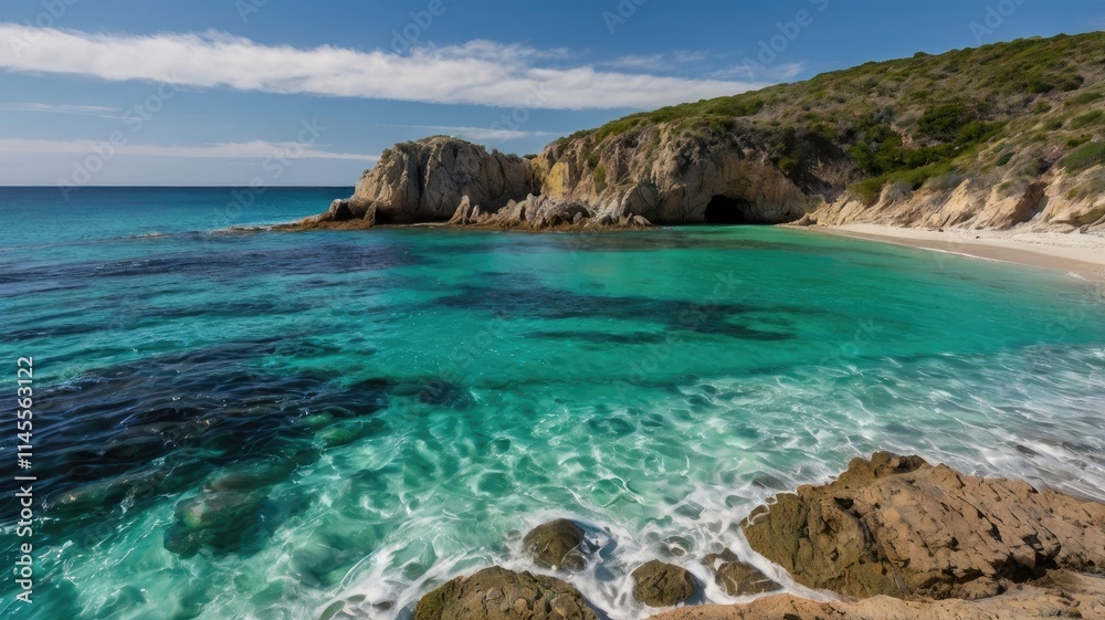 beach background, Secluded cove with emerald water and rugged cliffs
beach background, Secluded cove with emerald water and rugged cliffs
