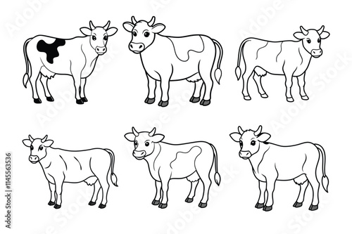 farm animals set