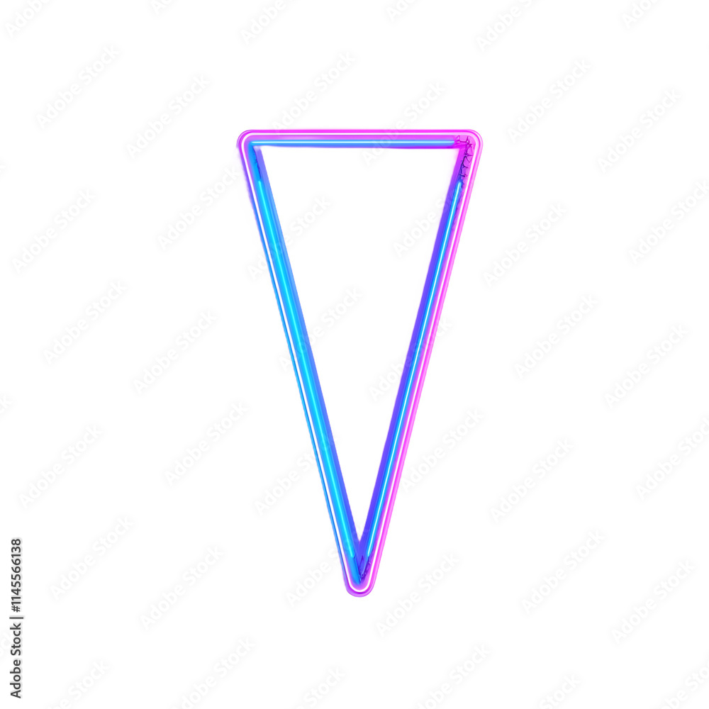 A vibrant cyberpunk neon sign design with bright glowing colors, featuring bold futuristic typography and geometric shapes, set against a clean white background, perfect for modern design materials, d A vibrant cyberpunk neon sign design with bright glowing colors, featuring bold futuristic typography and geometric shapes, set against a clean white background, perfect for modern design materials, d