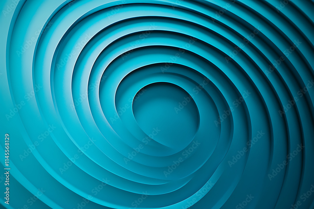 Stunning Abstract Blue Spiral Design Stunning Abstract Blue Spiral Design