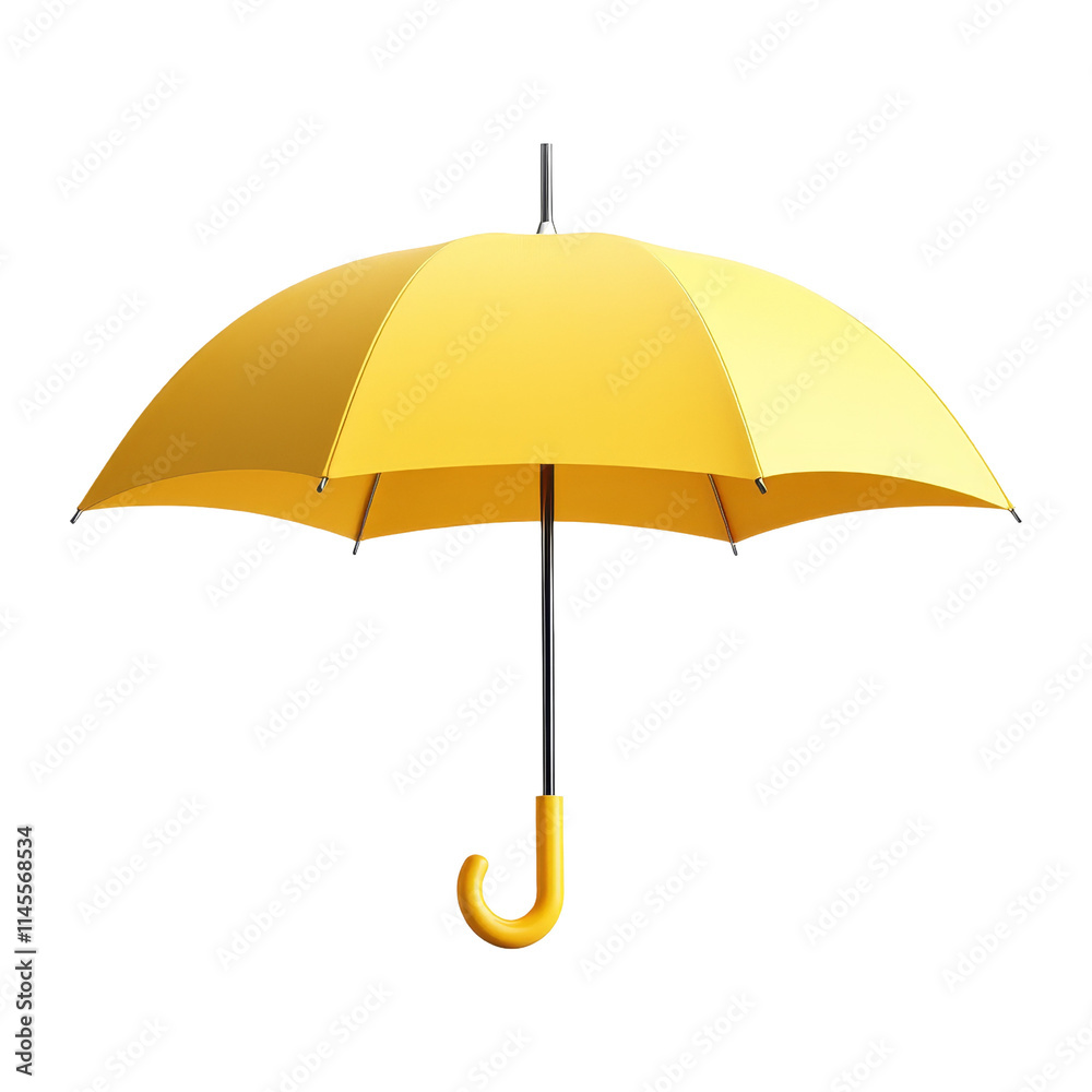 Sunny yellow umbrella icon outdoor graphic design bright Sunny yellow umbrella icon outdoor graphic design bright